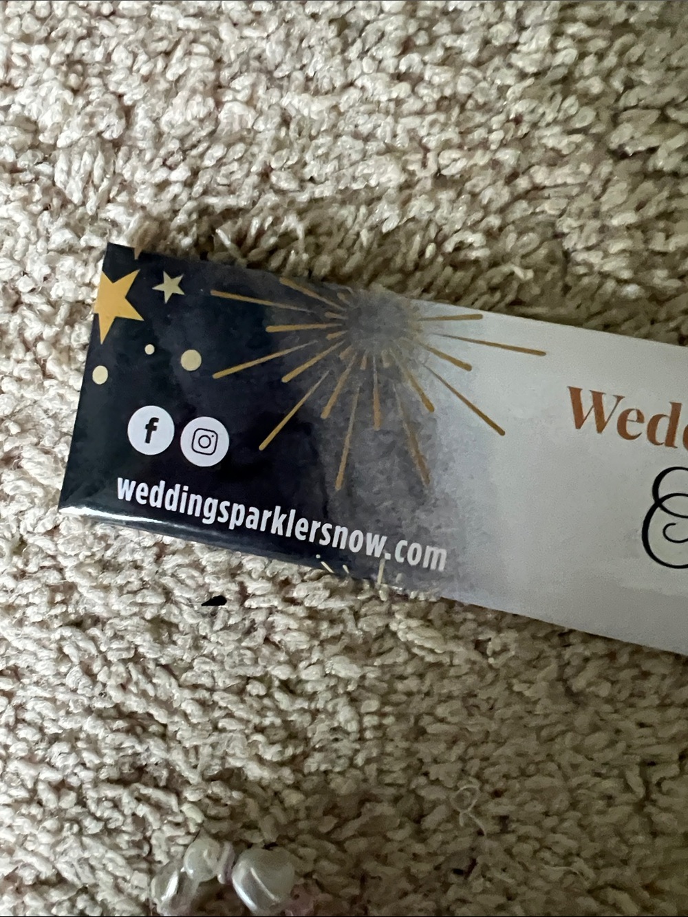 Celebration Sparklers 20" Gold Wire Sparklers - Picture 5 of 6
